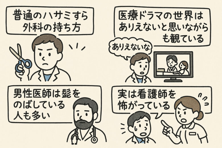 看護師だから知っている医師あるある12選